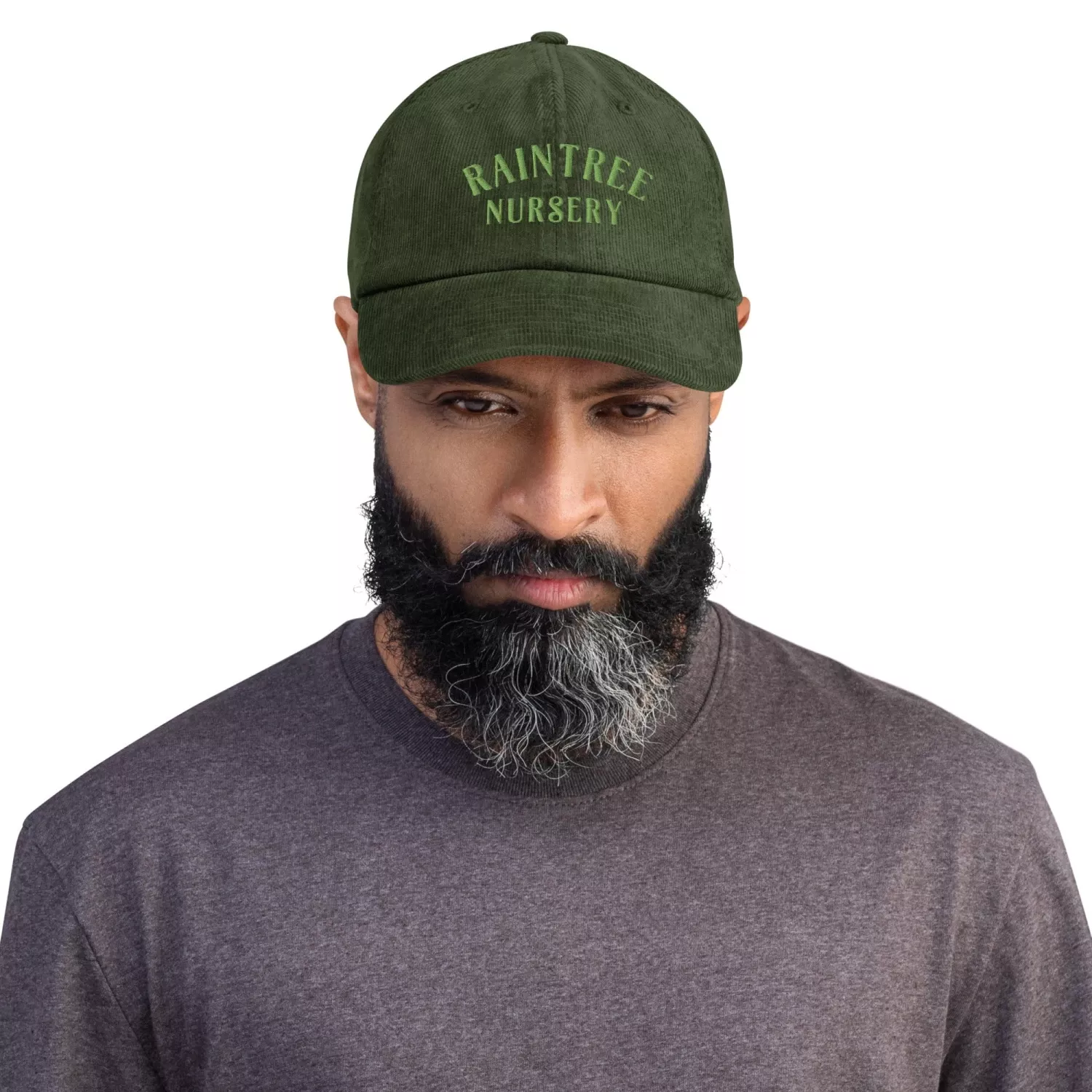 Winter Edition Corduroy Hat In Forest Green