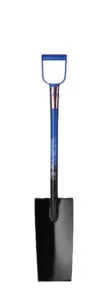 Wolverine 15” Straight Blade Spade 26” Steel D Handle DH15SB