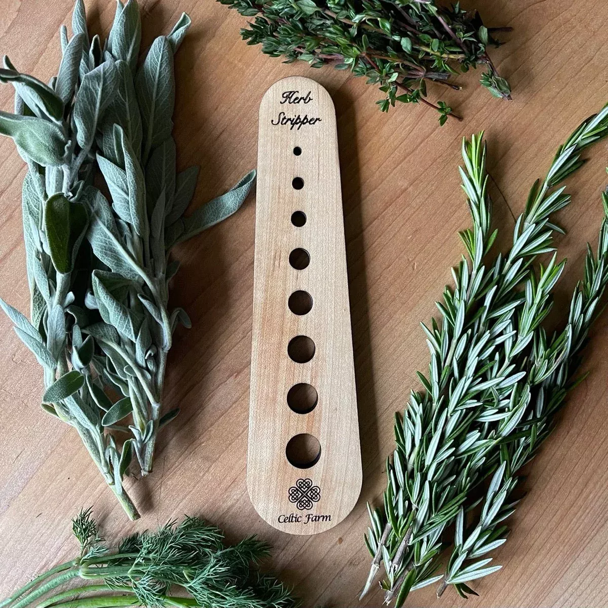 wooden-herb-stripper-us-made-american-maple Wooden Herb Stripper - US Made / American Maple