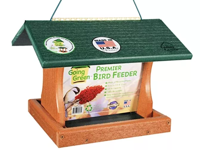 woodlink-going-green-recycled-plastic-premier-bird-feeder WoodLink Going Green Recycled Plastic Premier Bird Feeder