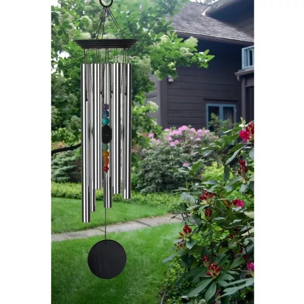 Woodstock Chakra Wind Chime - 7 Stones