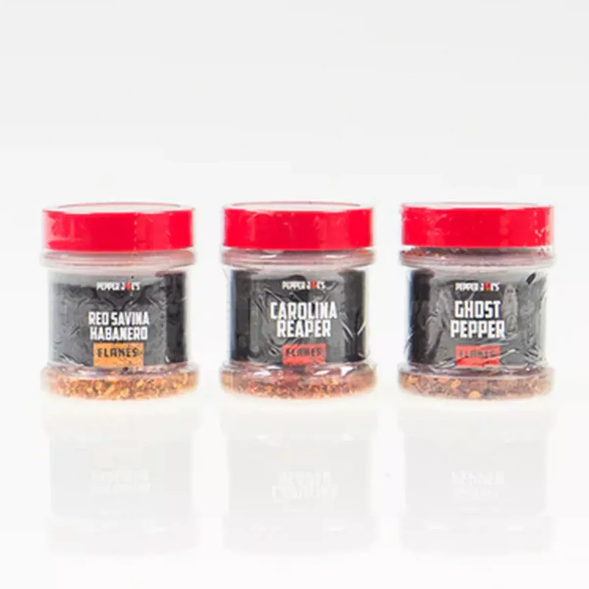 world-s-hottest-pepper-flakes-collection World's Hottest Pepper Flakes Collection