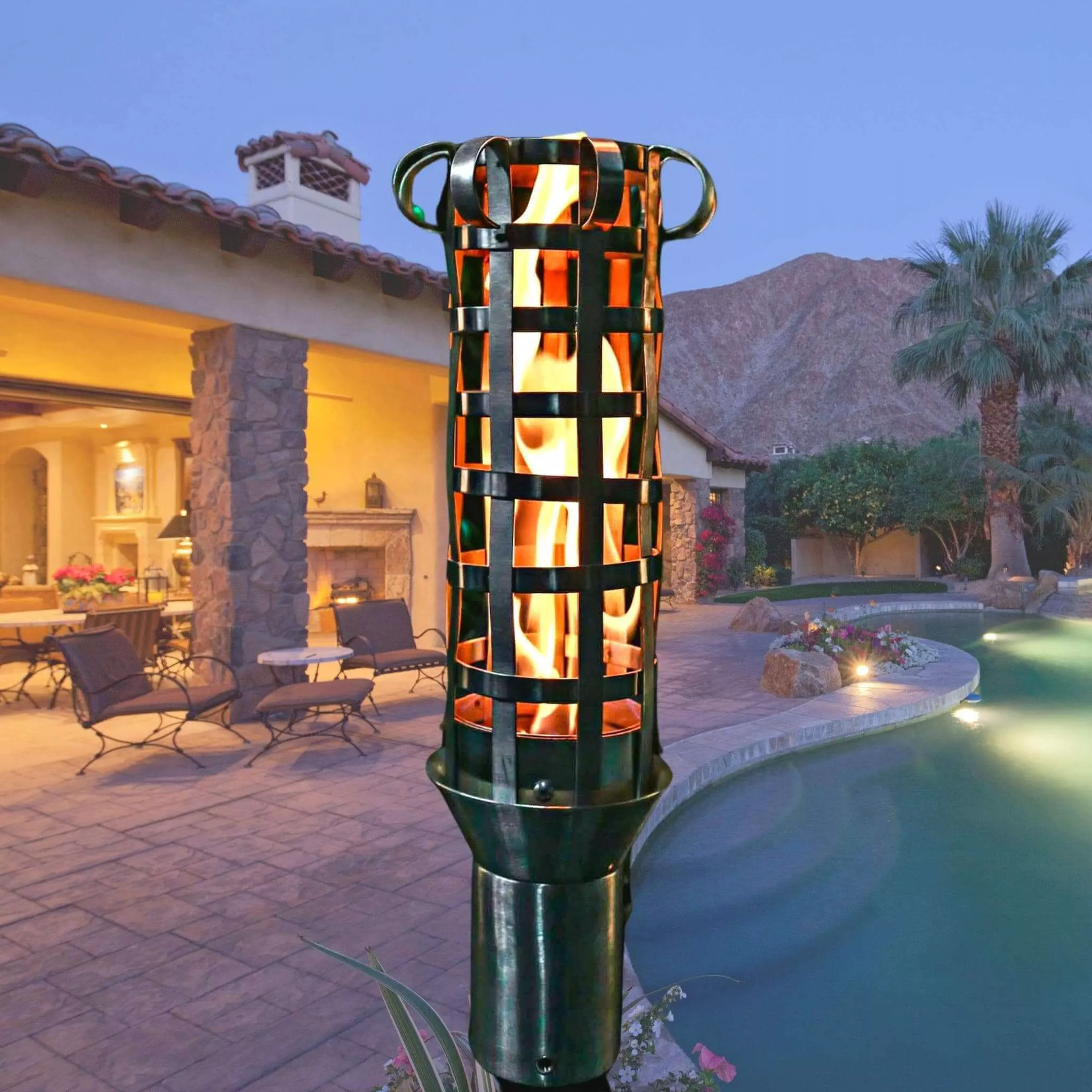 woven-fire-torch-stainless-steel-outdoor-plus Woven Fire Torch - Stainless Steel - The Outdoor Plus