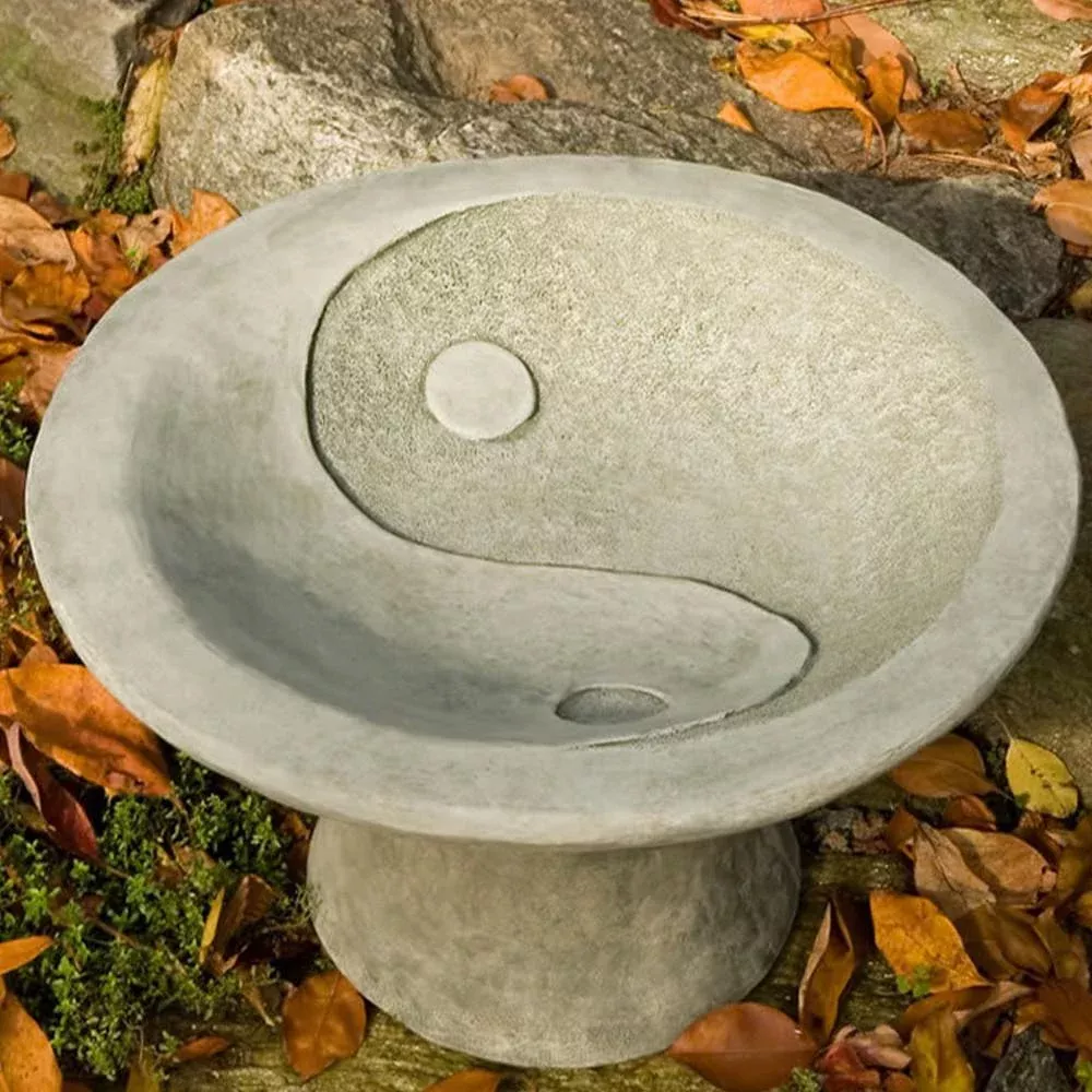 yin-yang-pedestal-birdbath Yin Yang Pedestal Birdbath