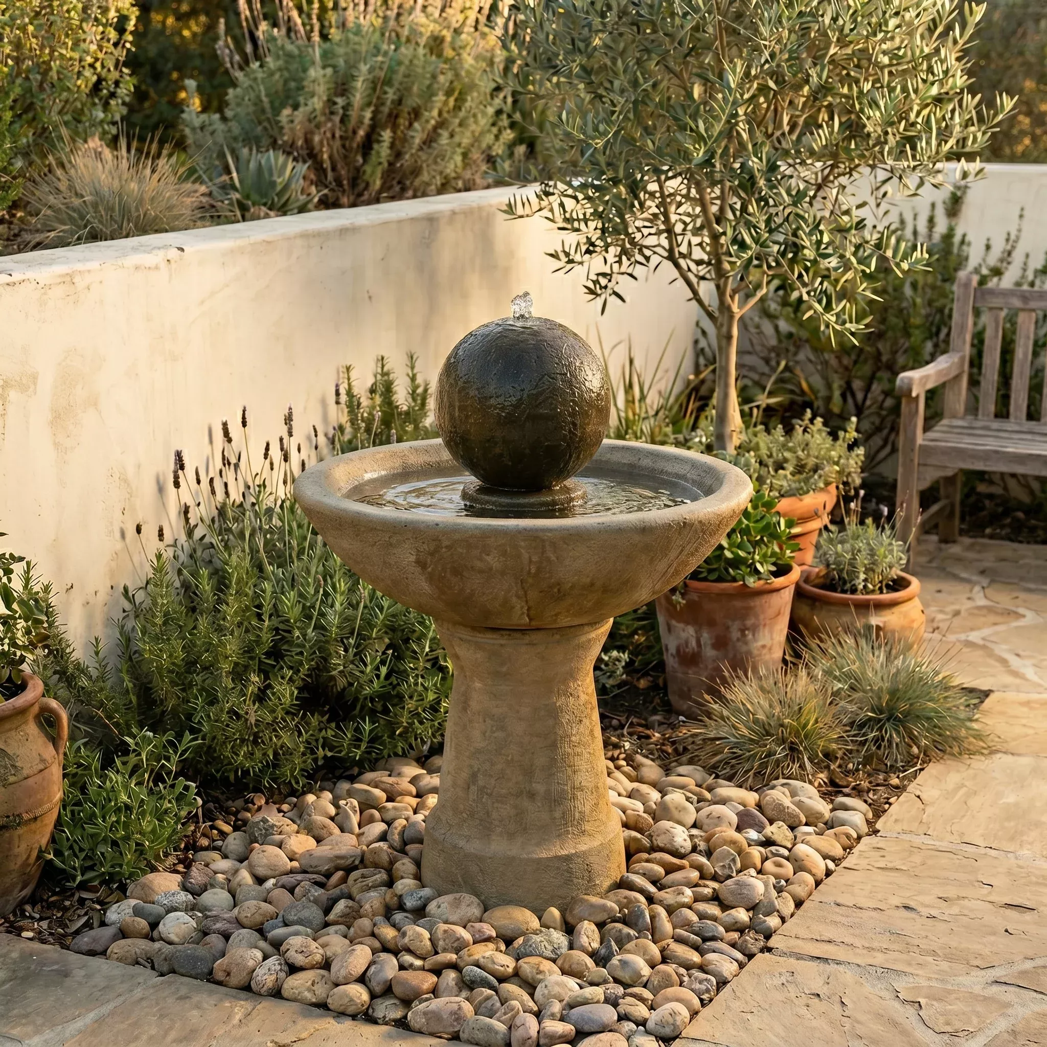 zen-outdoor-water-fountain Zen Outdoor Water Fountain
