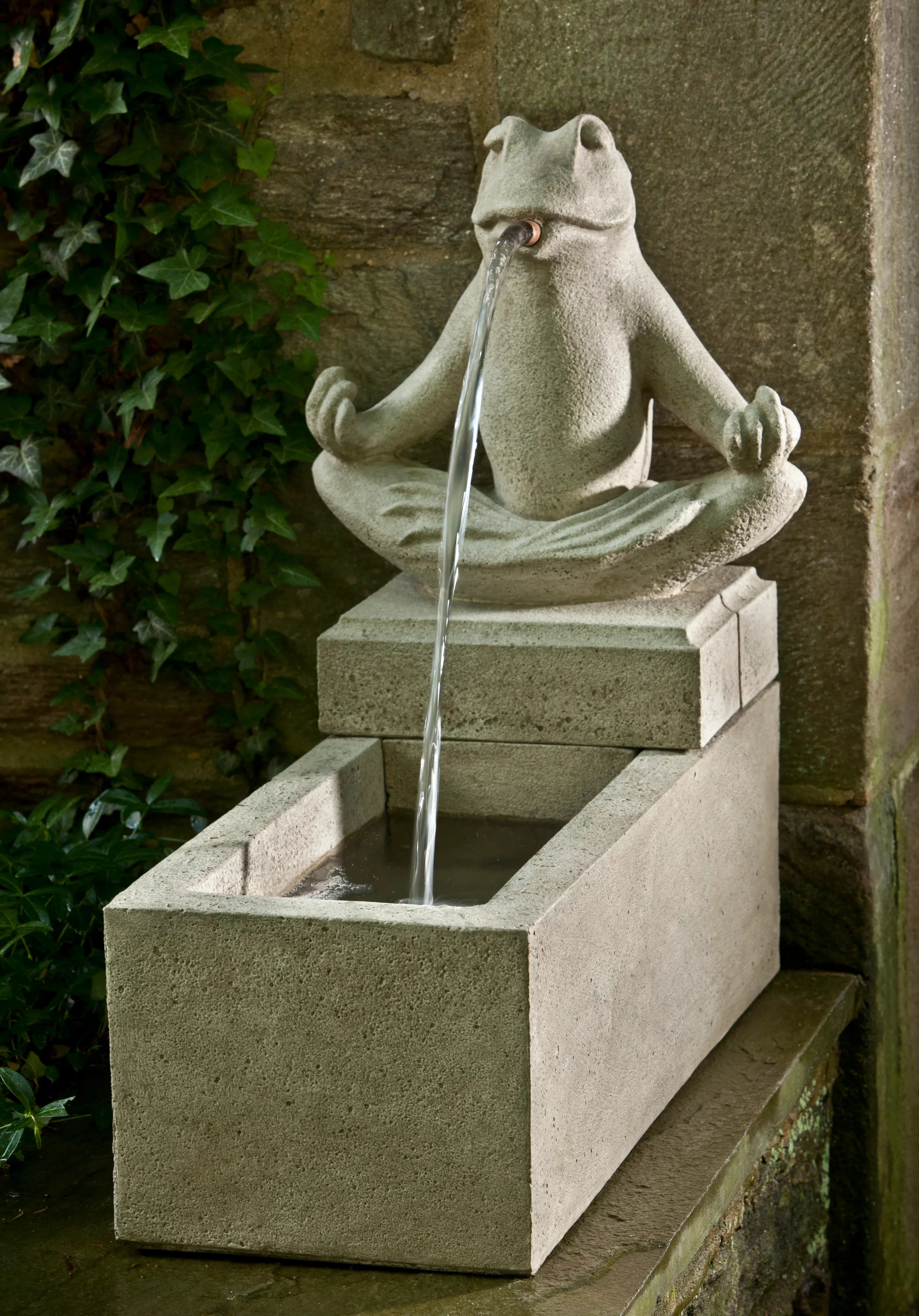 zen-plinth-fountain-by-campania-international Zen Plinth Fountain by Campania International